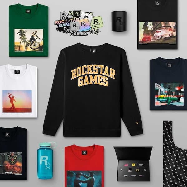 New at the Rockstar Store: Apparel, Collectibles, and More